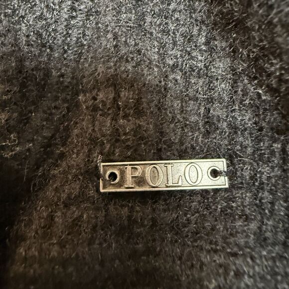 Polo Ralph Lauren Men’s Washable Cashmere Hooded Sweater Black Small $398 - Picture 6 of 11